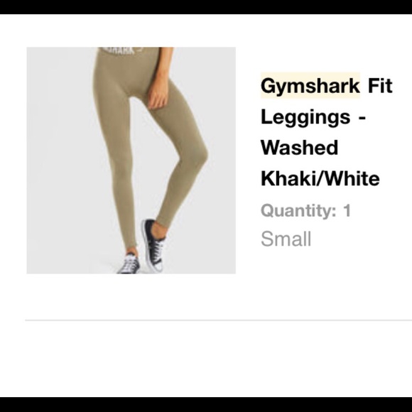 NWT Gymshark Fit Leggings - Picture 6 of 6